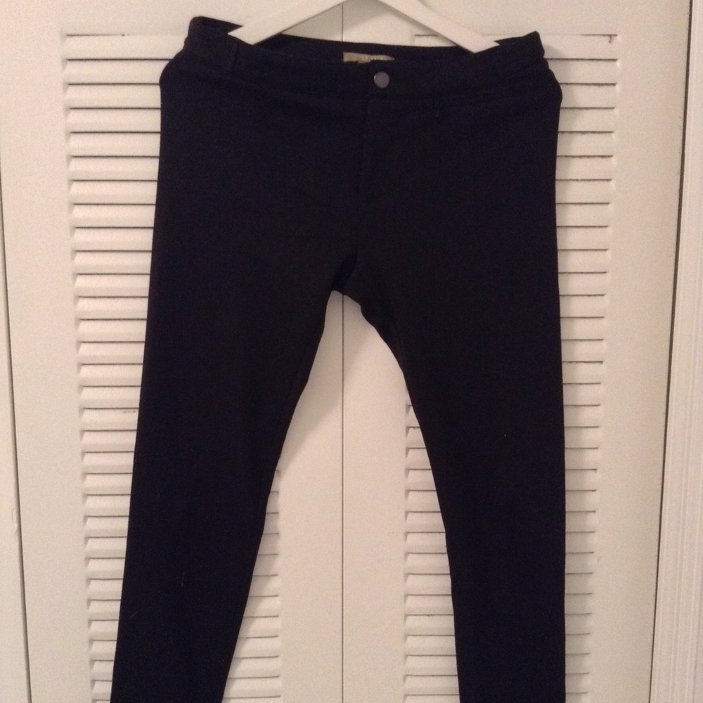 JOAN VASS NEW YORK BLACK PANT, SKINNY